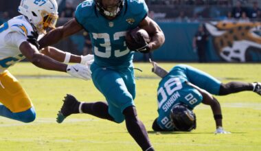 Jaguars Rookie Report: Bhayshul Tuten breaks out in dominant Week 11