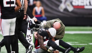 Atlanta Falcons quarterback Michael Penix Jr to miss Seattle Seahawks game with knee injury