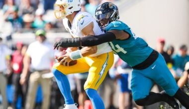 Jaguars have five players ruled out vs. Cardinals