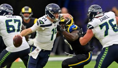 Sloppy Seattle Seahawks lead NFL in turnovers after Sam Darnold disaster