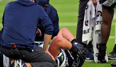 Grey Zabel injury update: Seahawks rookie guard may have avoided serious injury