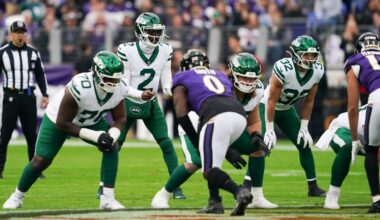 Roundtable Reactions: Baltimore Ravens trail New York Jets at halftime.