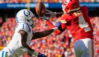 Colts’ Stock Up/Down: Week 12 @Chiefs