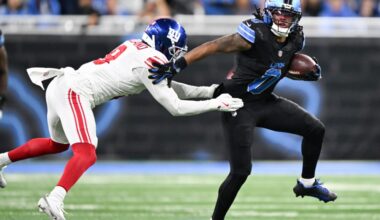 Lions News: Jahmyr Gibbs nominated for weekly award again