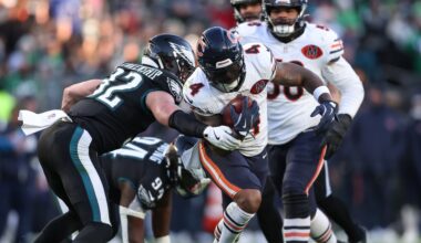 Bears Bully the Eagles Behind a Beautiful Run Game