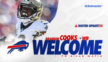 Buffalo Bills sign WR Brandin Cooks to active roster