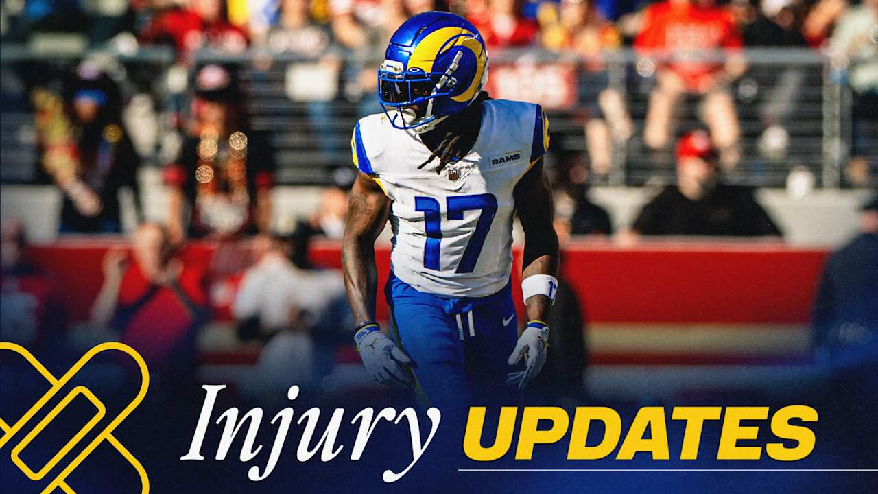 Wide receiver Davante Adams (oblique) won't practice Wednesday, but head coach Sean McVay expects him to play Sunday vs. Seahawks