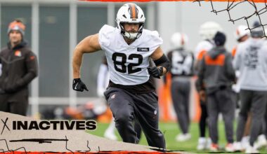 Browns announce inactives for Week 13 vs. the 49ers - Cleveland Browns