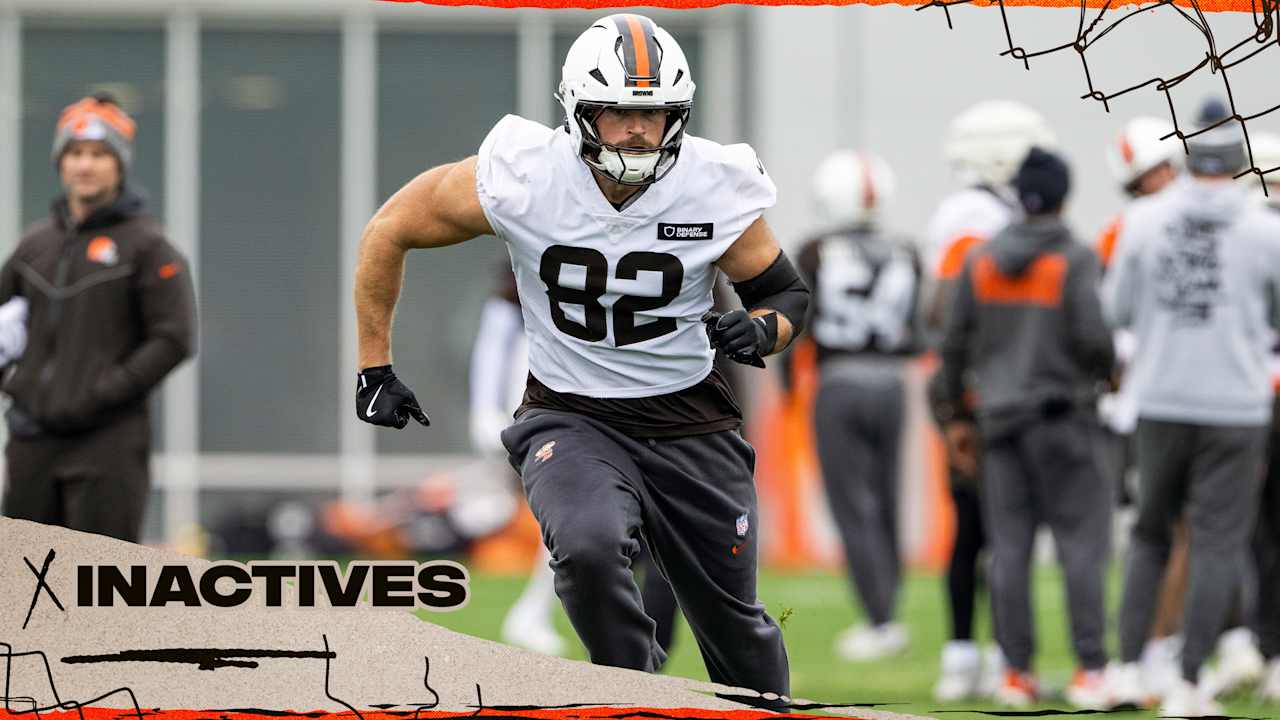Browns announce inactives for Week 13 vs. the 49ers - Cleveland Browns