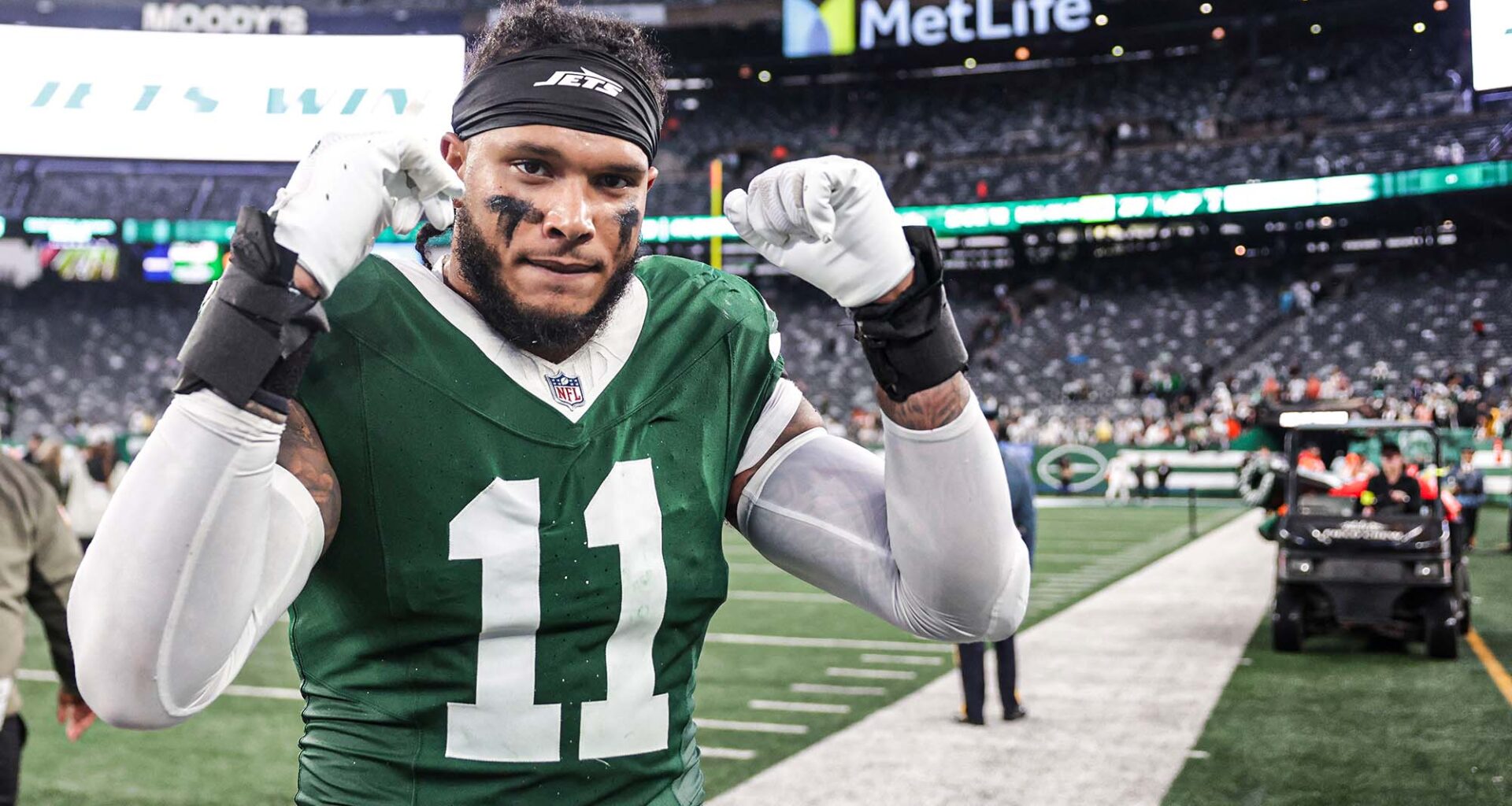 Jermaine Johnson nudges Jets to bring back old teammate