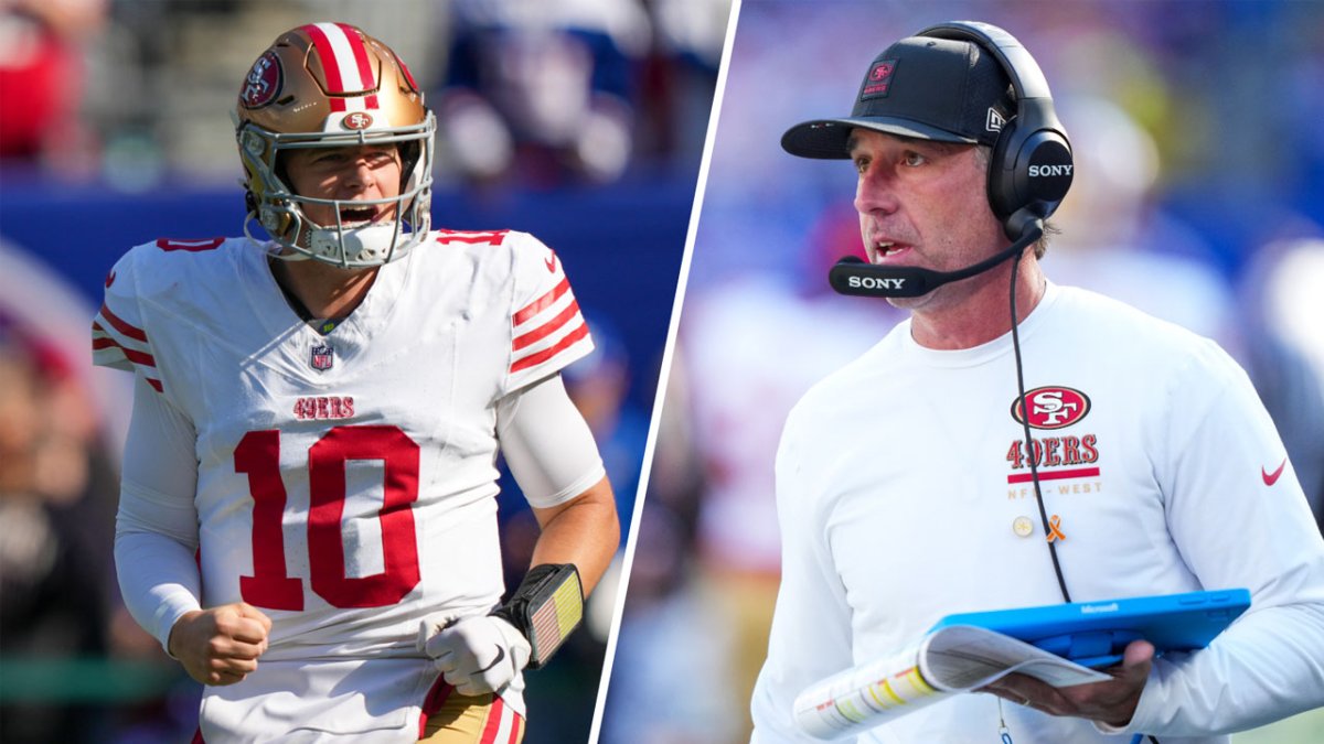 Why Kyle Shanahan yelled at Mac Jones in 49ers’ win vs. Giants – NBC Sports Bay Area & California