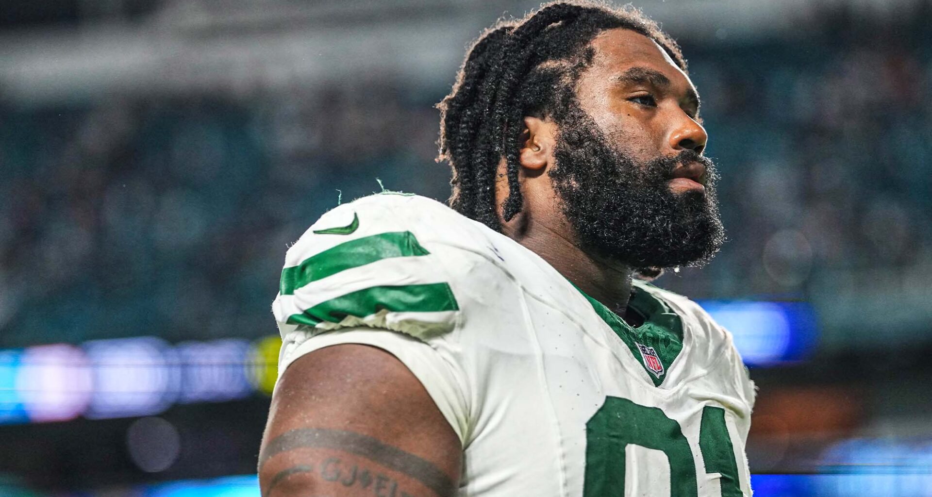 Jets DT Jowon Briggs' numbers since the Big Q trade are startling