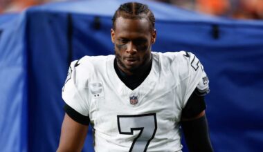 Geno Smith on struggling Raiders offense following blowout loss to Cowboys: 'Blame it on me' 