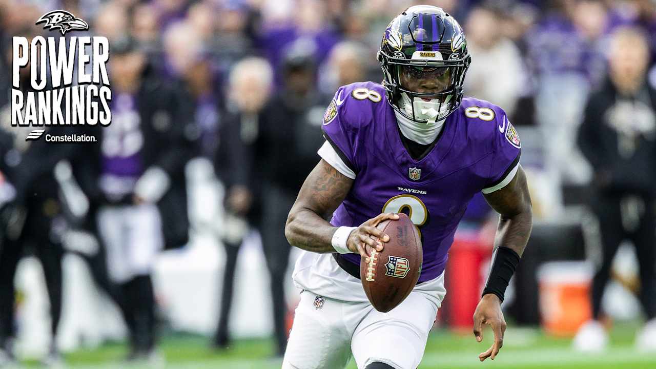 Ravens Drop in Four Power Rankings Despite Winning Five Straight