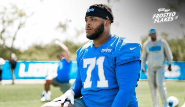 Detroit Lions OL Miles Frazier & EDGE Josh Paschal return to practice