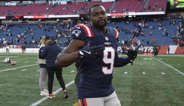 Patriots Injury Updates On Kayshon Boutte, Rhamondre Stevenson