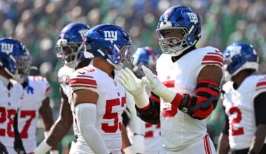 Giants Rule Out Star Defender For 'Monday Night Football' Vs. Patriots