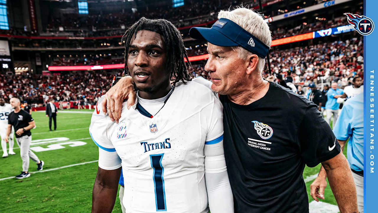 Titans QB Cam Ward Wants the Team to Rally Around Interim HC Mike McCoy, and Win 