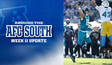 Jaguars dominate Chargers, Texans squeeze out win over Titans 