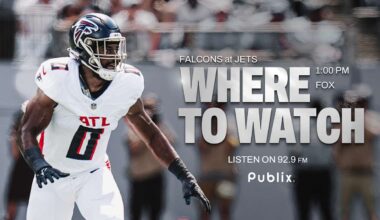 Where to watch, listen and stream Falcons vs. Jets