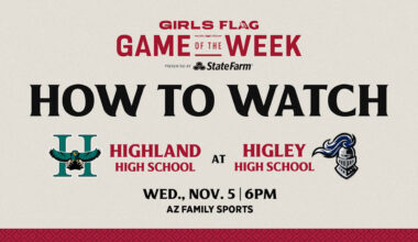 Highland at Higley, Flag Football Game of the Week