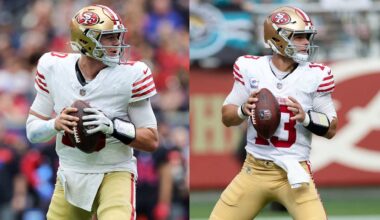 Niners QB Mac Jones to start vs. Giants with Brock Purdy (toe) questionable