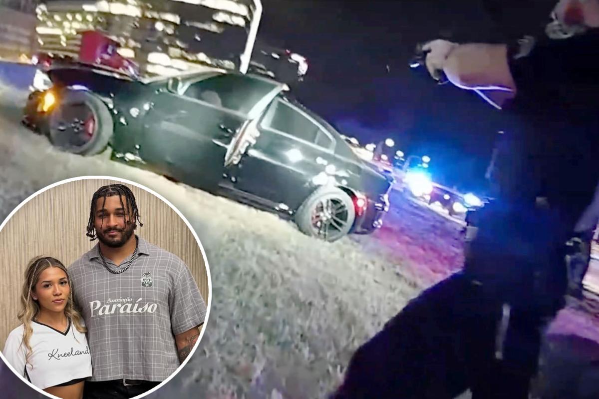 Marshawn Kneeland dashcam footage reveals frantic scene