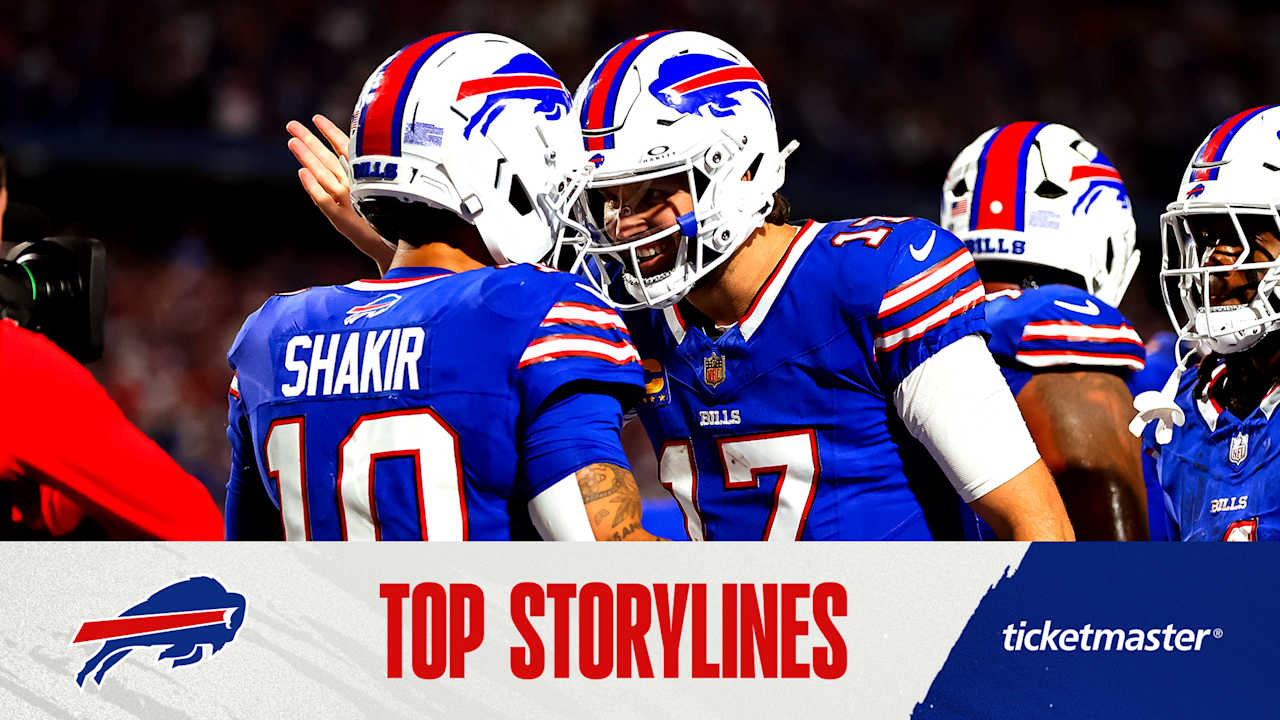 Top 5 storylines for Bills vs. Dolphins