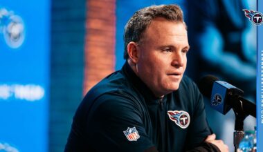 Highlights From Titans GM Mike Borgonzi's Presser on Wednesday 