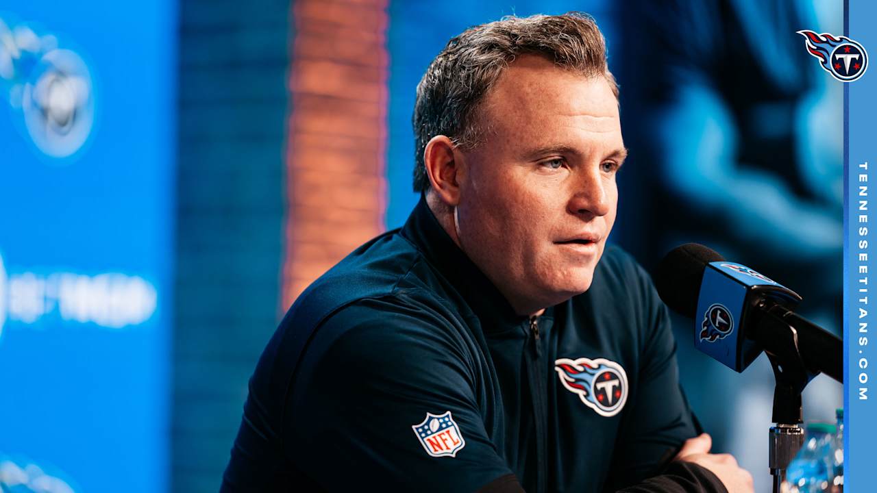Highlights From Titans GM Mike Borgonzi's Presser on Wednesday 