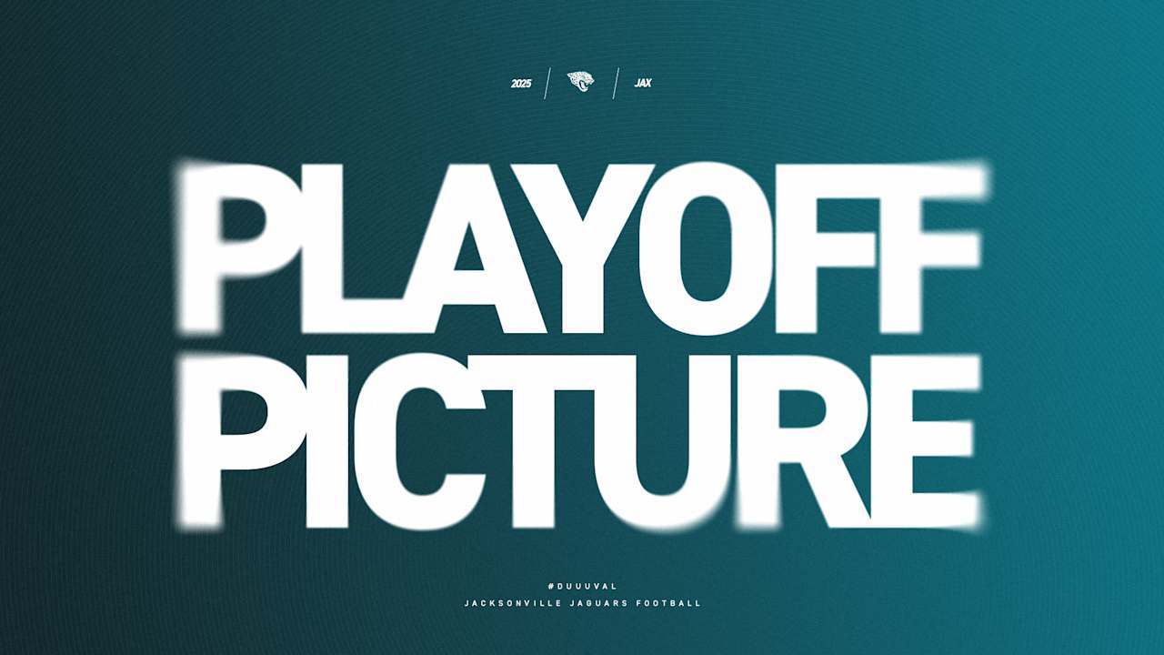 2025 NFL Playoff Tracker | Jaguars No. 6 Before Week 13