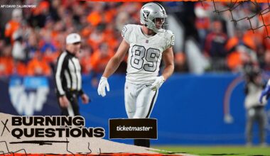 3 burning questions for Week 12 against the Raiders