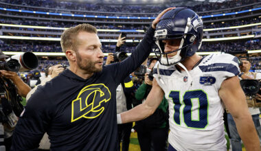 LA Rams Sean McVay Seattle Seahawks Cooper Kupp...