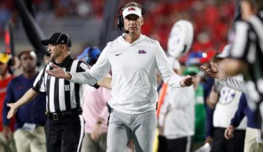 Lane Kiffin 'just living in the moment' as Ole Miss, Florida, LSU await answer