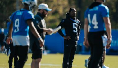 Five takeaways from Wednesday, from Rico Dowdle updates to offensive line health, and staying centered