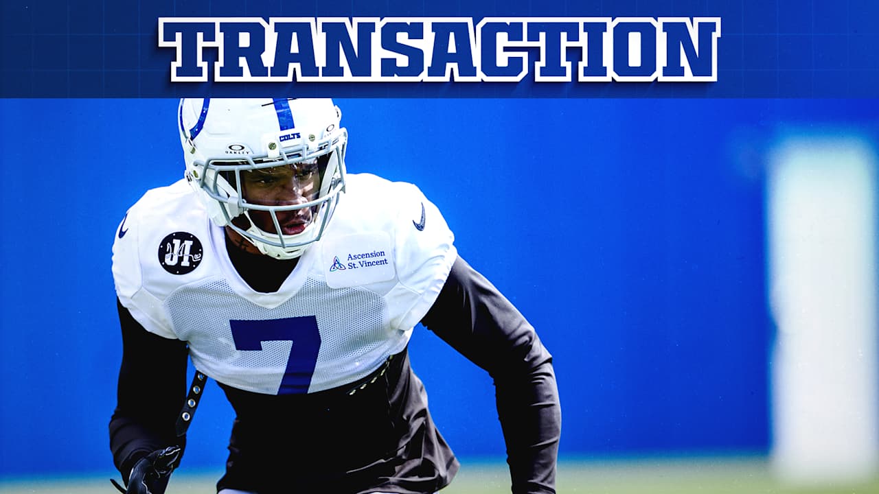Colts activate CB Charvarius Ward Sr. from IR, waive CB Cameron Mitchell
