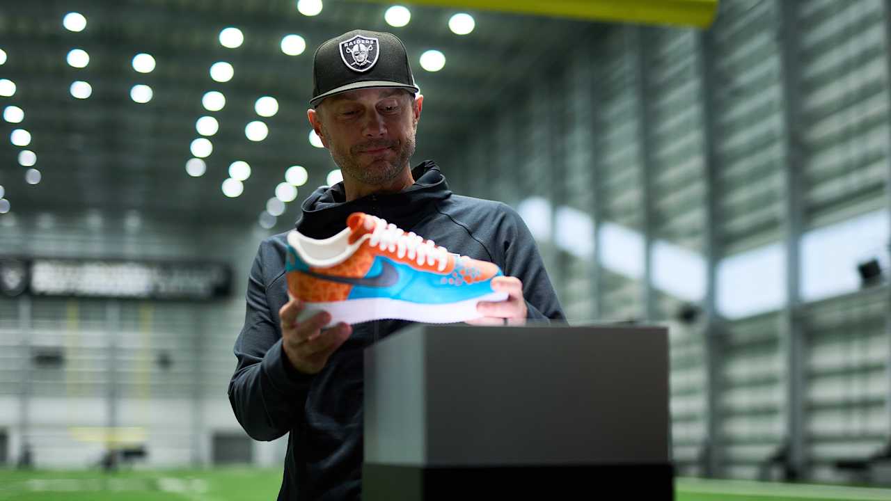 Raiders GM John Spytek honors late daughter through National CMV Foundation and My Cause My Cleats