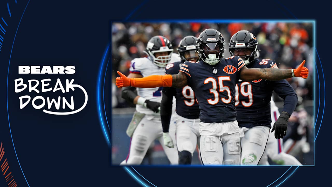 How C.J. Gardner-Johnson, 'the Energizer bunny,' helped Bears complete fourth-quarter comeback vs. Giants