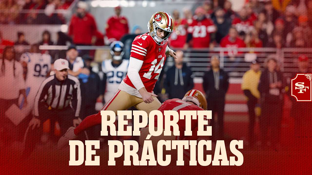 Los 49ers Llegan con Tres Ausencias por Lesión a su Partido Contra los Browns