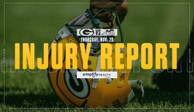 Packers-Vikings Injury Report | Nov. 20, 2025 - Green Bay Packers – packers.com