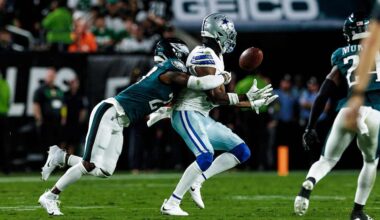 Never know when facing the Eagles