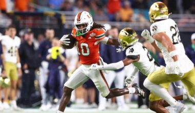 College Football Playoff Rankings reaction: Miami's rise a concern for Notre Dame?