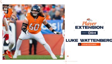 Broncos sign C Luke Wattenberg to 4-year contract extension