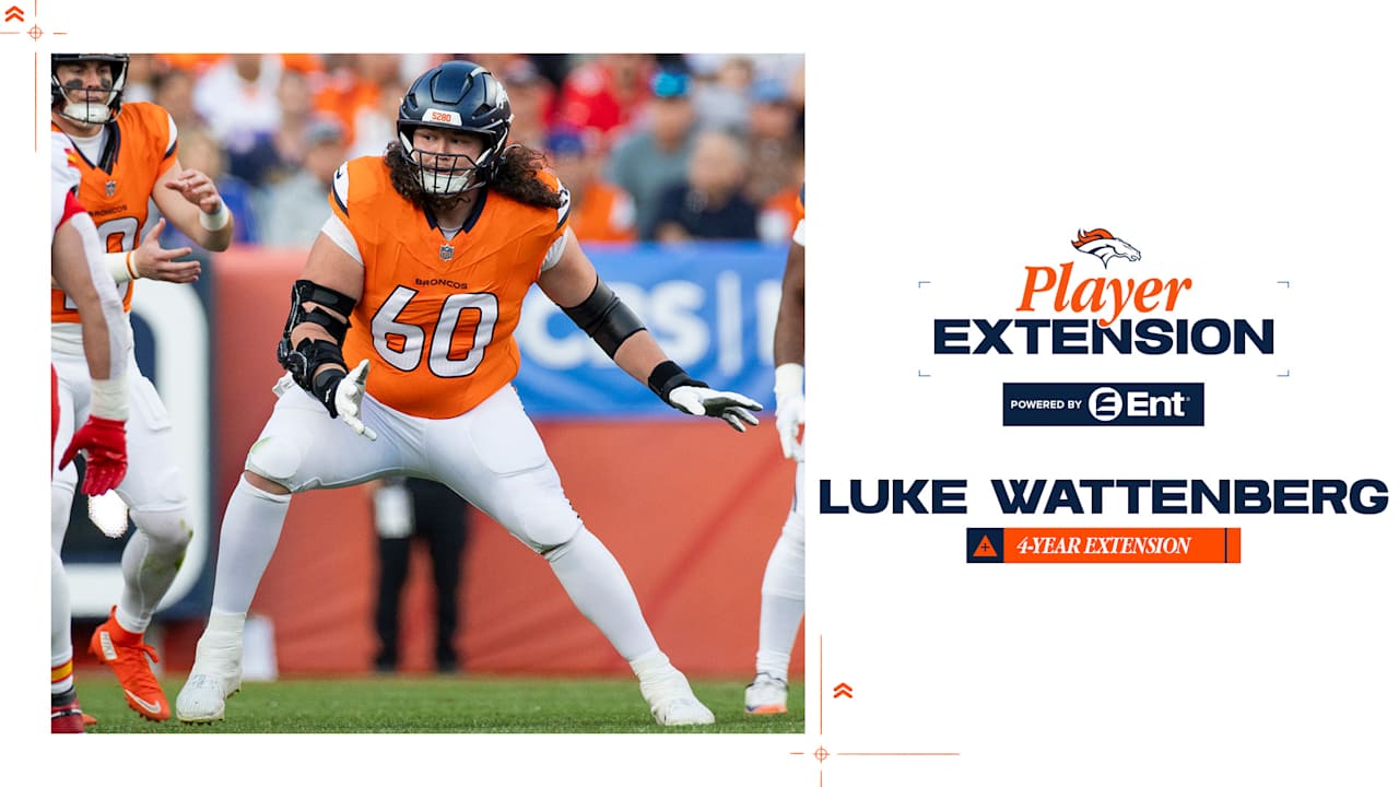 Broncos sign C Luke Wattenberg to 4-year contract extension