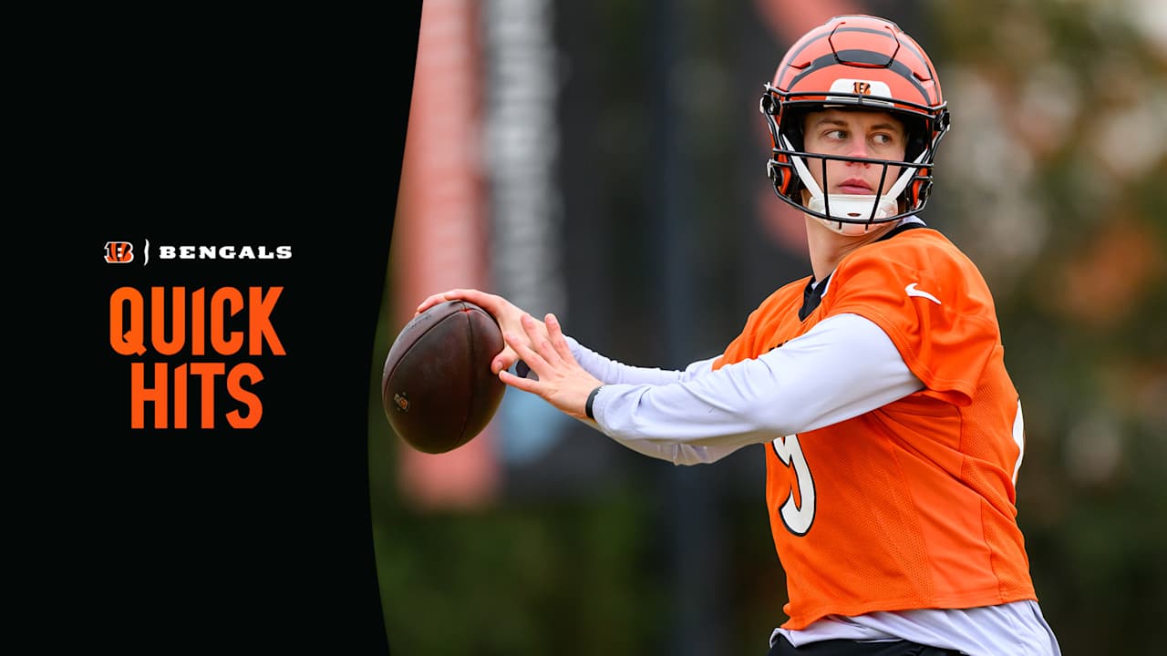 Quick Hits | Joe Burrow Impresses Mates In Second Full Practice: "An All-Time Football Freak"