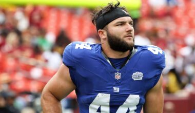 Injured Giants RB Cam Skattebo defends WWE 'Monday Night Raw' appearance