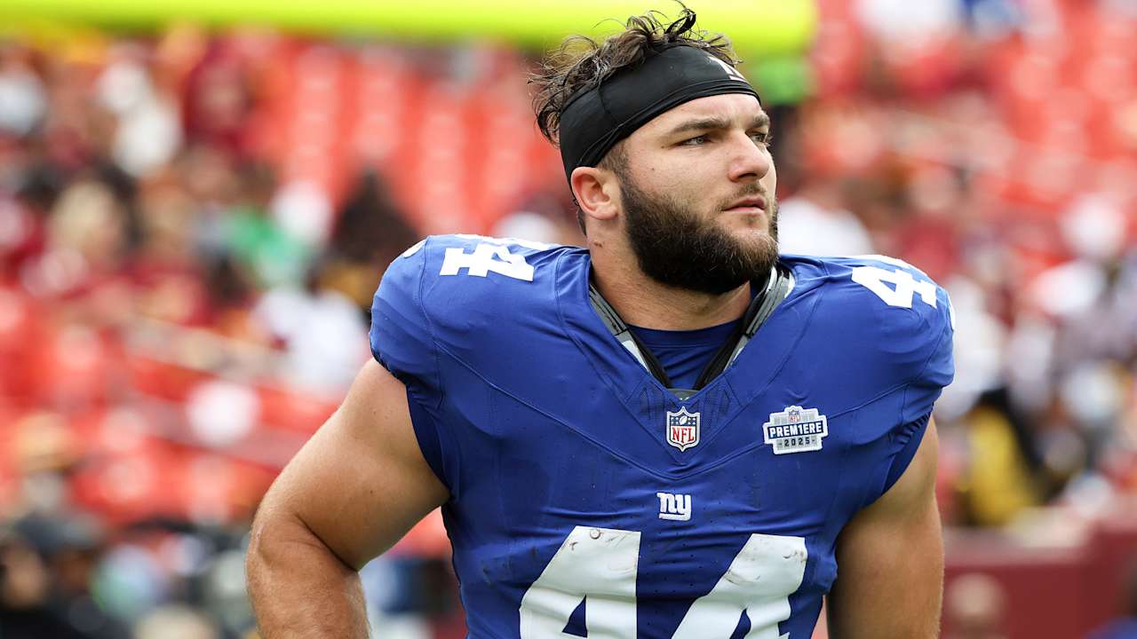 Injured Giants RB Cam Skattebo defends WWE 'Monday Night Raw' appearance