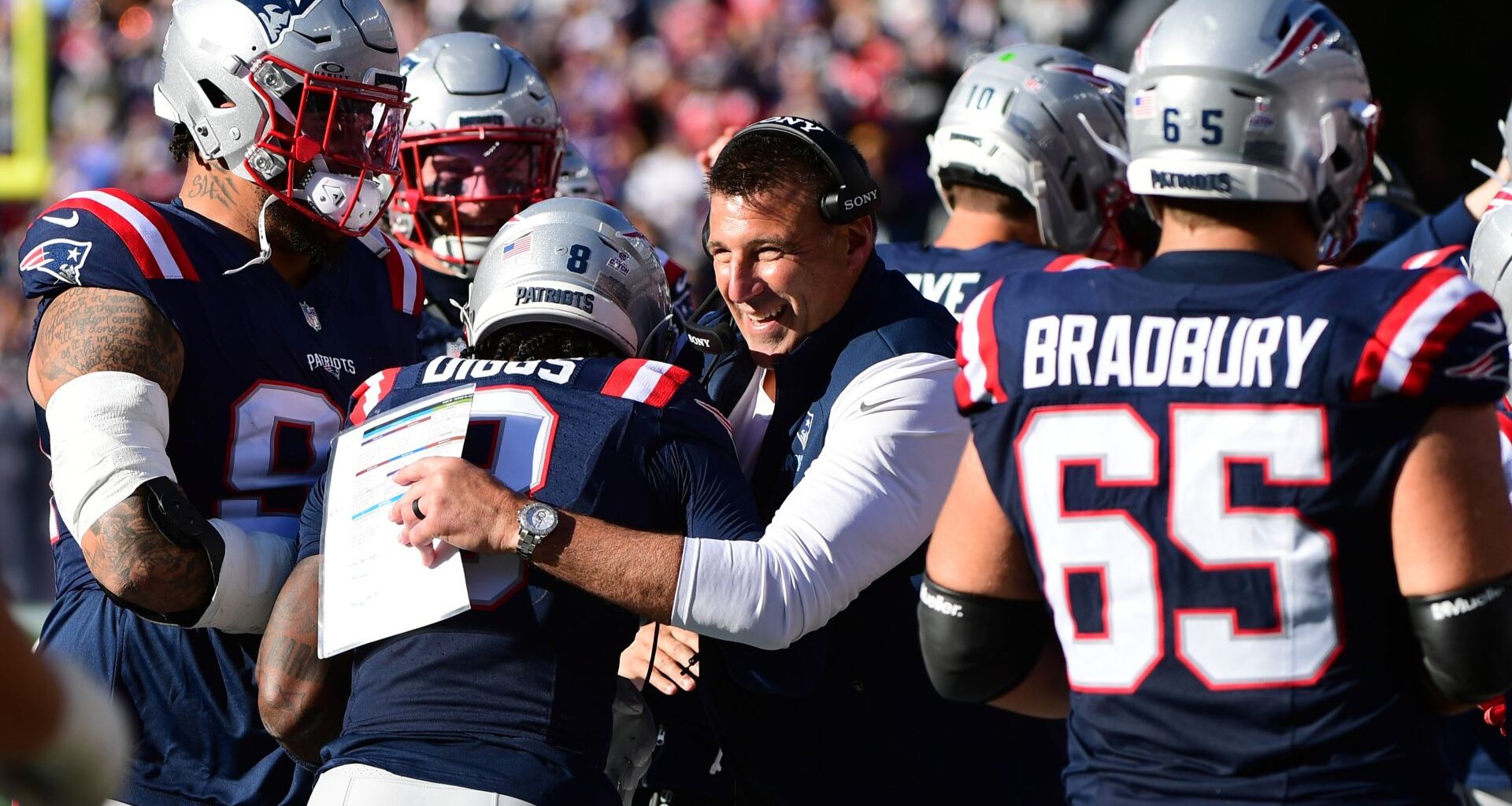 Patriots' Stefon Diggs Describes Why Mike Vrabel Is Successful