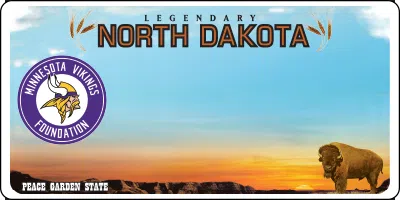 Minnesota Vikings license plates now available in North Dakota | The Mighty 790 KFGO