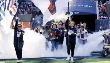 Bears host Celebrating Women and Girls in Sports game vs. Steelers